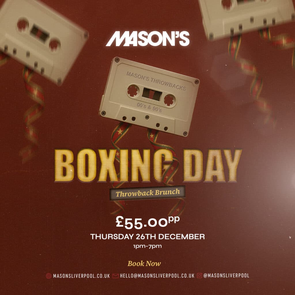 Boxing Day Throwback Brunch at Masons